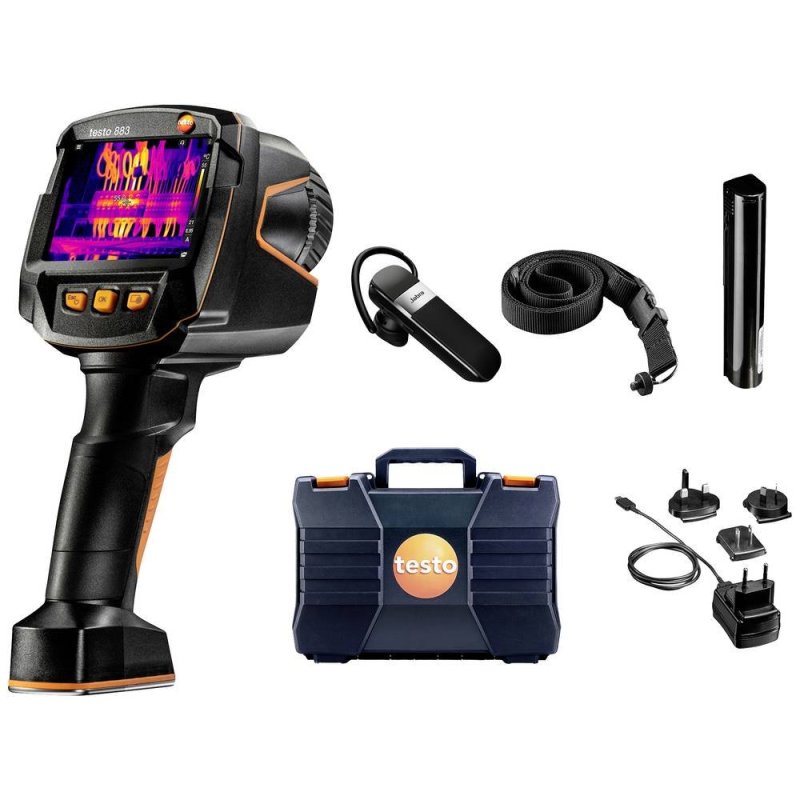 Testo 883-2 - Termokamera (320 x 240 pixelů) s obj 320 × 240 px